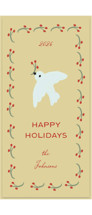 Berry & Bird Tall Holiday Cards