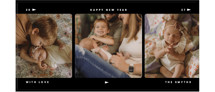 Filmstrip Tall Holiday Cards