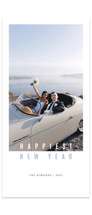 New Year's Vibe Tall Holiday Cards