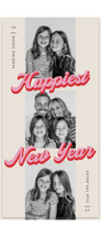 Retro Happy Trio Tall Holiday Cards