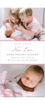 New Year, New Love Tall Holiday Cards