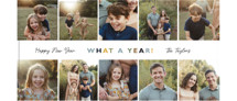 What a year array Tall Holiday Cards