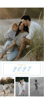 Favorite Year Tall Holiday Cards