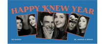 Knew Year Tall Holiday Cards