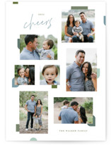Mod Blocks New Year Photo Cards