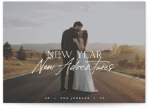 Adventures New Year Photo Cards