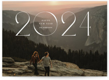 Flawless New Year Photo Cards