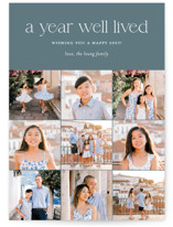 Annual Review New Year Photo Cards