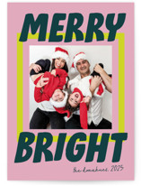 Bold and Bright New Year Photo Cards