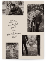 Contemporary New Year Photo Cards