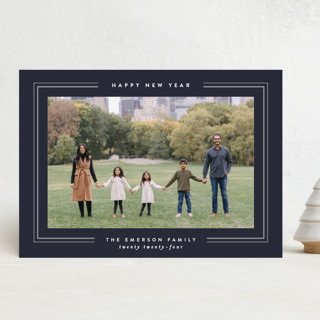 New Year Classic New Year Photo Cards