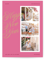 Bright Year New Year Photo Cards