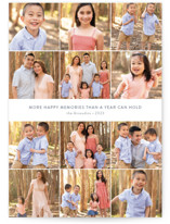 Year in Pictures New Year Photo Cards