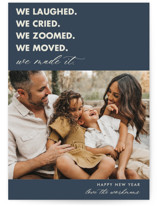 We Made It New Year Photo Cards