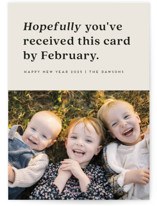 FINGERS CROSSED New Year Photo Cards