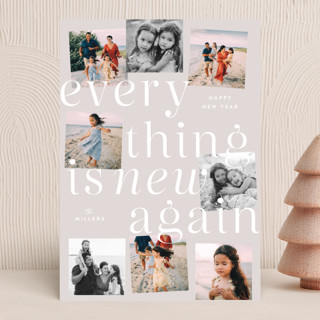 is new again New Year Photo Cards