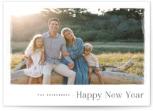 Slate New Year Photo Cards
