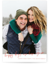 Here's to Brighter Days New Year Photo Cards