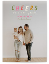Vibrant New Year Photo Cards
