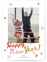 Everything Confetti New Year Photo Cards