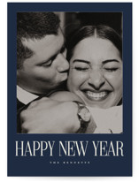 The New Minimal New Year Photo Cards