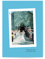 bold neon New Year Photo Cards
