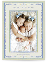 Delicate botanical frame
