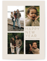 All Aglow New Year Photo Cards