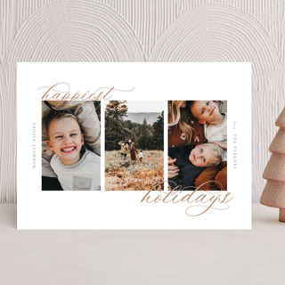 Elegant New Year Photo Cards