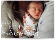 Editorial New Year Photo Cards