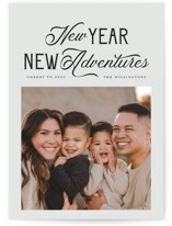 new adventures! New Year Photo Cards