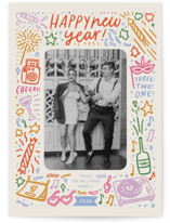 Three! Two! One! New Year Photo Cards