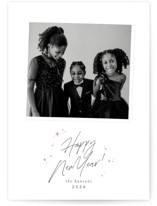 Gleam New Year Photo Cards