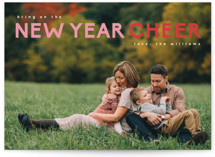 Bring it on New Year Photo Cards