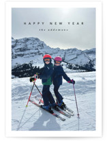 Timeless Charm New Year Photo Cards