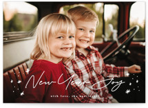 New year Joy New Year Photo Cards