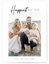 happiest times New Year Photo Cards