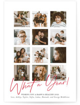 What A Twelve Months (Year!) New Year Photo Cards