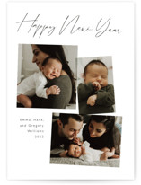 Snapshot in Time New Year Photo Cards