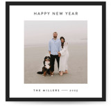 square New Year Photo Cards