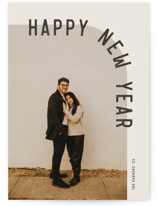 Curve New Year Photo Cards