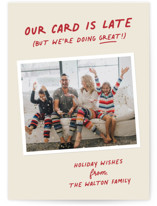 Late but Great New Year Photo Cards