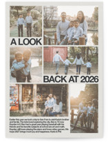 Archive Magazine New Year Photo Cards