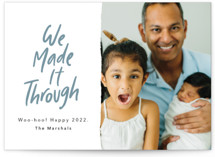 We Made It! New Year Photo Cards