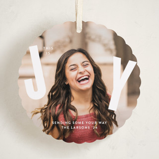 THIS Holiday Ornament Cards