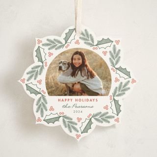 Festive Flair Holiday Ornament Cards