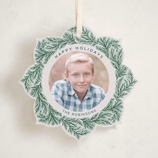Juniper and Berries Holiday Ornament Cards