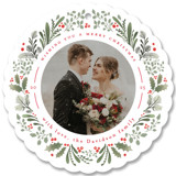 Ornament Wreathe Holiday Ornament Cards