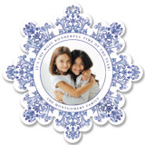 azulejo Holiday Ornament Cards