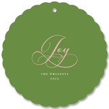 Joy Cloud Holiday Ornament Cards